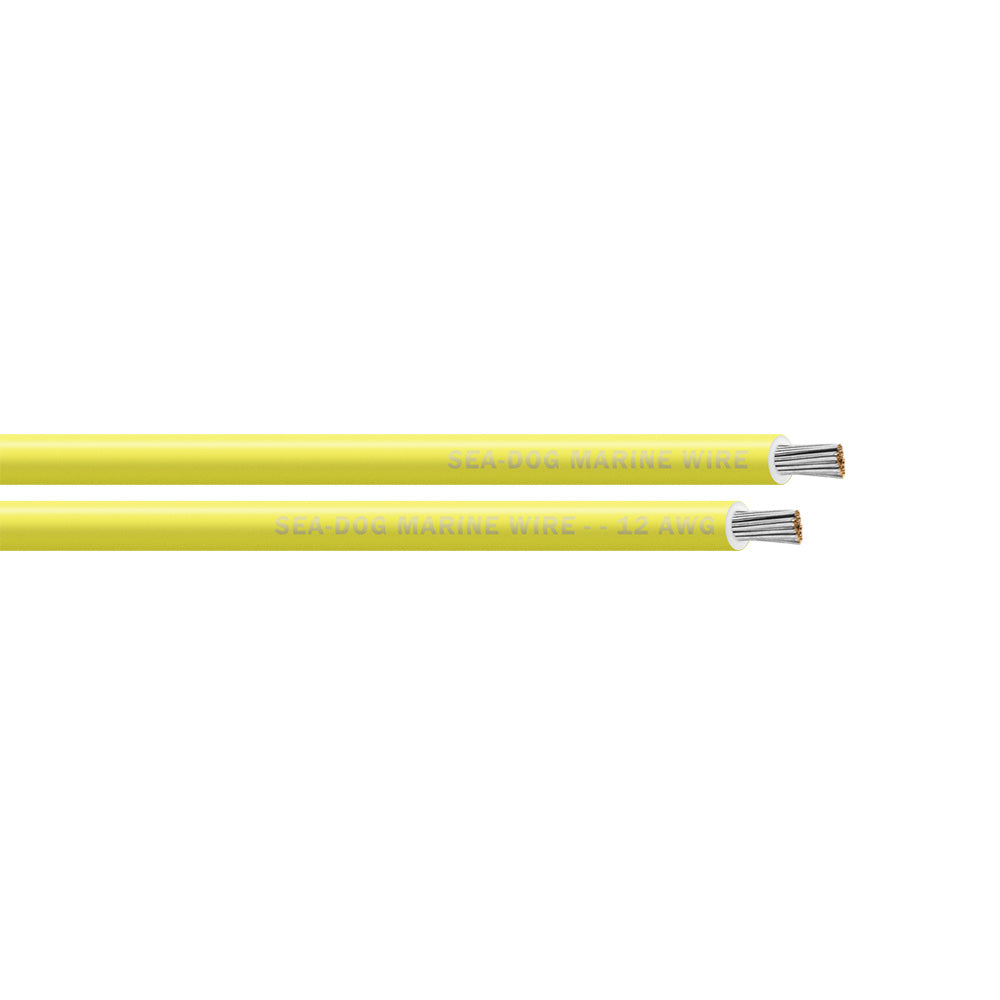 SeaDog 12 AWG Yellow Primary Wire 400 8012036