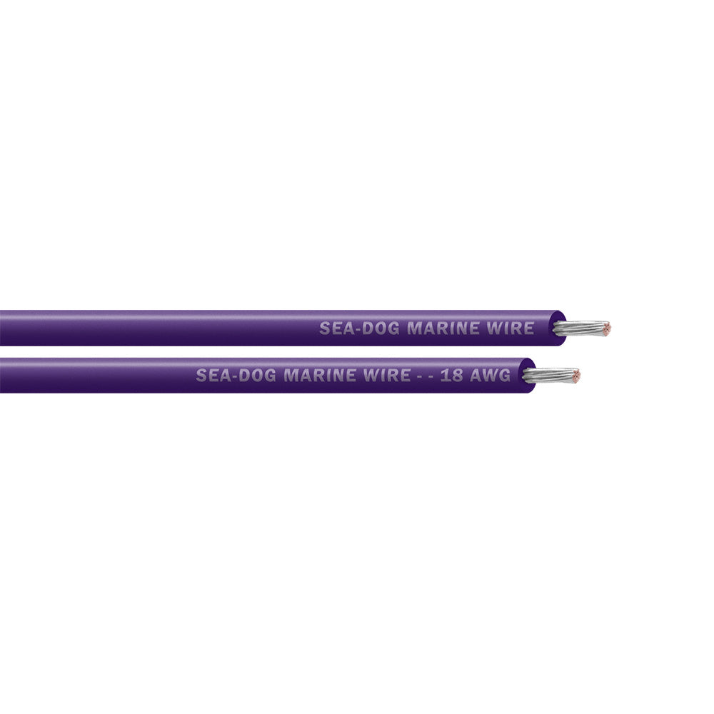SeaDog 18 AWG Purple Primary Wire 500 8018107