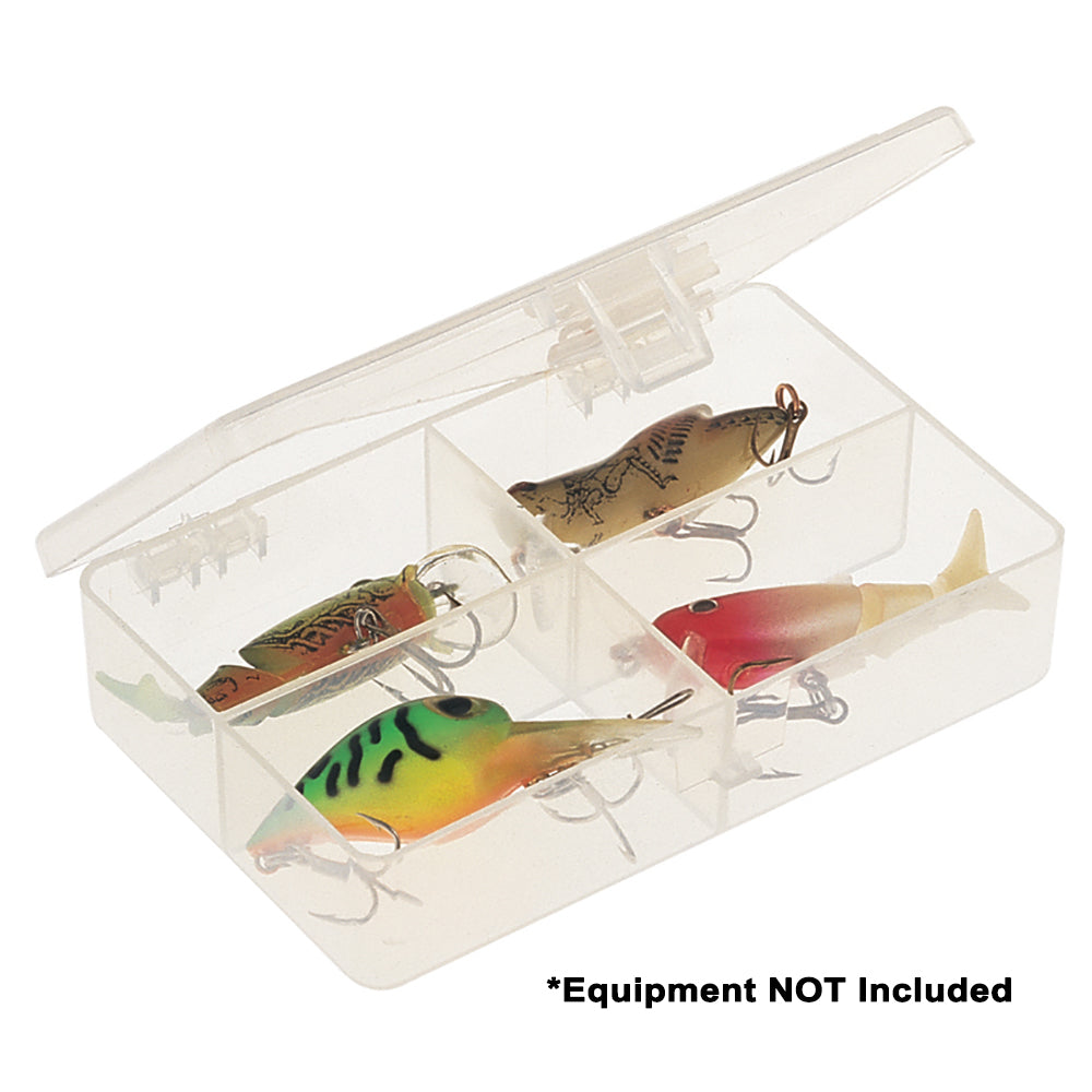 Plano FourCompartment Tackle Organizer Clear 344840