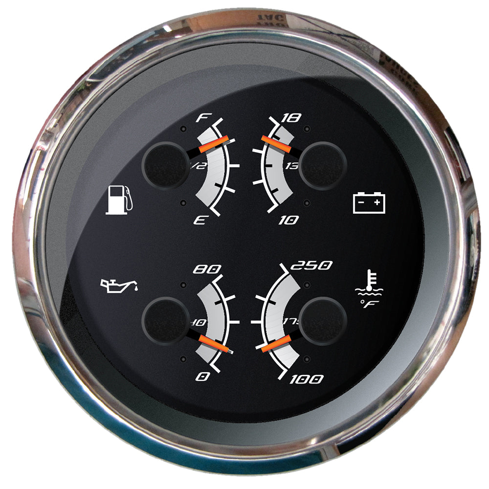 Faria Platinum 4 MultiFunction Fuel Oil Volt Water Temperature 22014