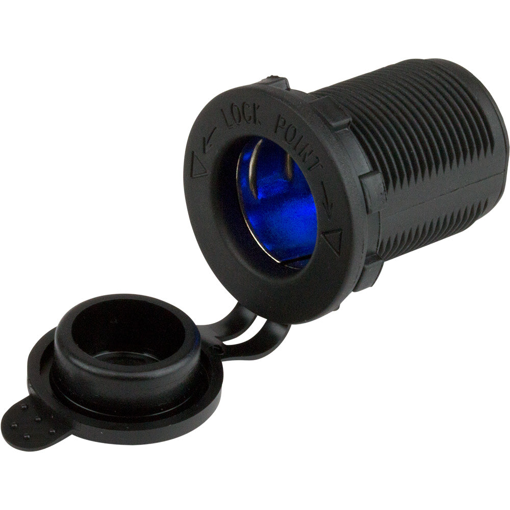 SeaDog 12V Power Socket wBlue LEDs 4261271