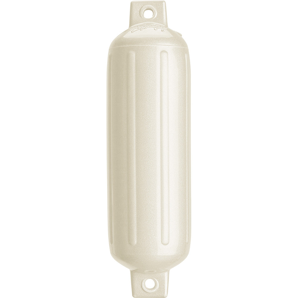 Polyform G4 Twin Eye Fender 65 x 22  Metallic White G4 METALLIC WHITE