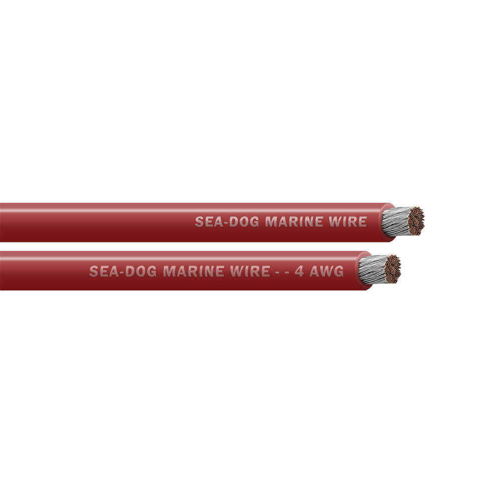 SeaDog 4 AWG Red Battery Cable  500 8004027
