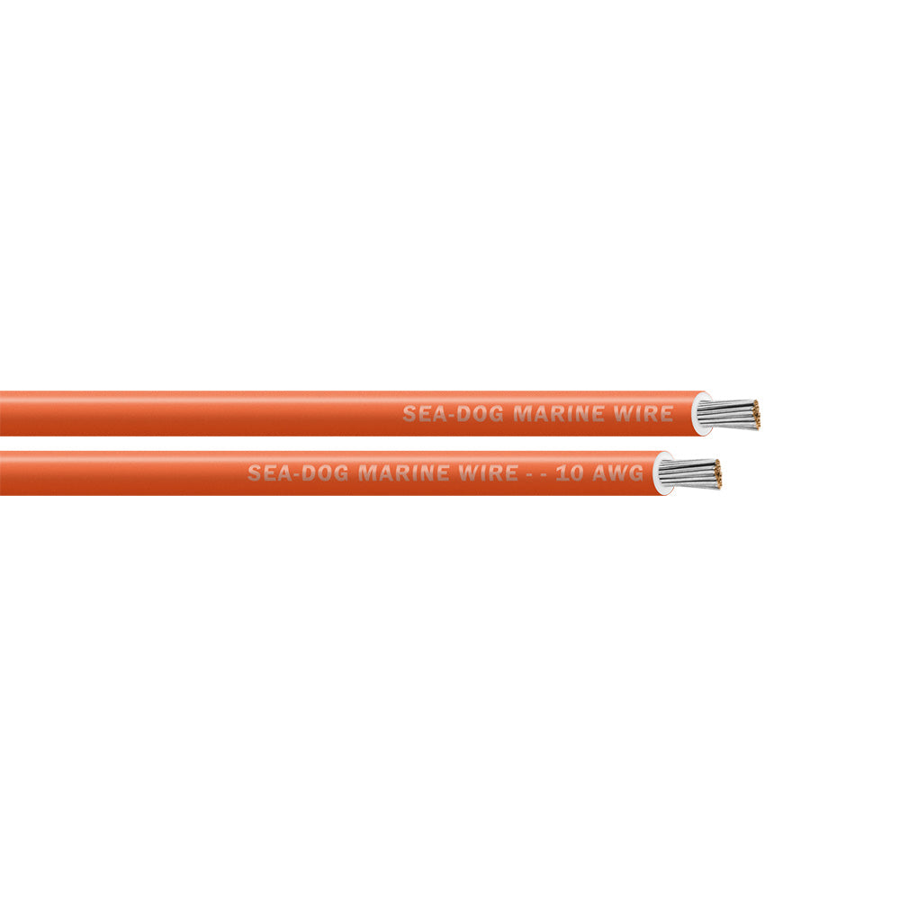 SeaDog 10 AWG Orange Primary Wire  100 8010082