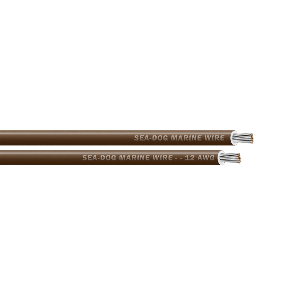 SeaDog 12 AWG Brown Primary Wire 100 8012072