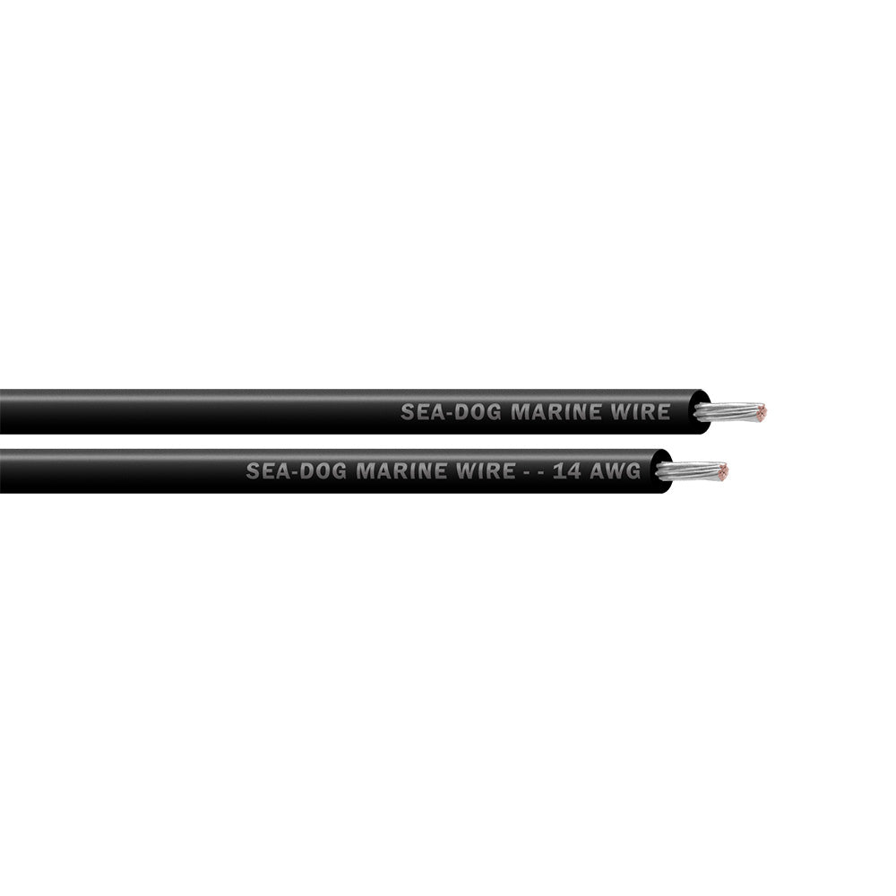 SeaDog 14 AWG Black Primary Wire  1000 8014019