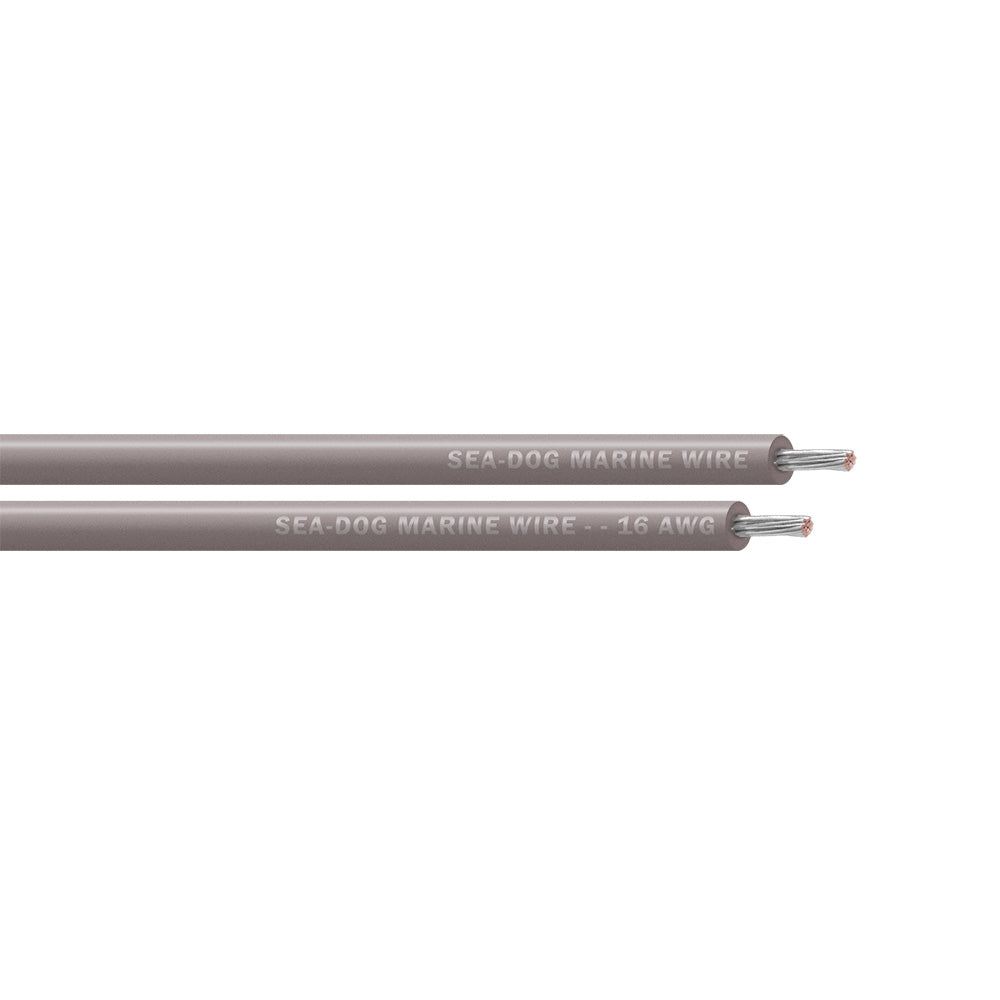 SeaDog 16 AWG Grey Primary Wire  100 8016112