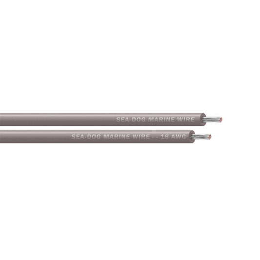 SeaDog 16 AWG Grey Primary Wire  250 8016114