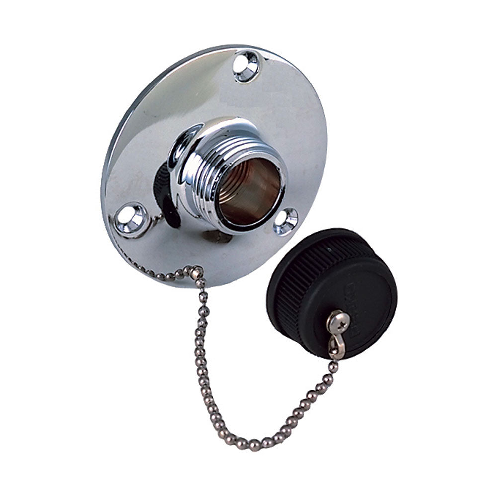 Perko Water Outlet Fitting wCap 0504DP0CHR