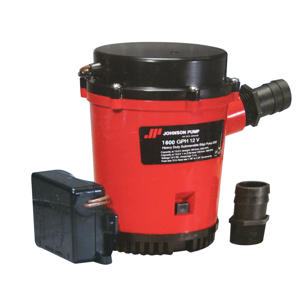 Johnson Pump 1600GPH Ultima Combo Bilge Pump  12V 01674001