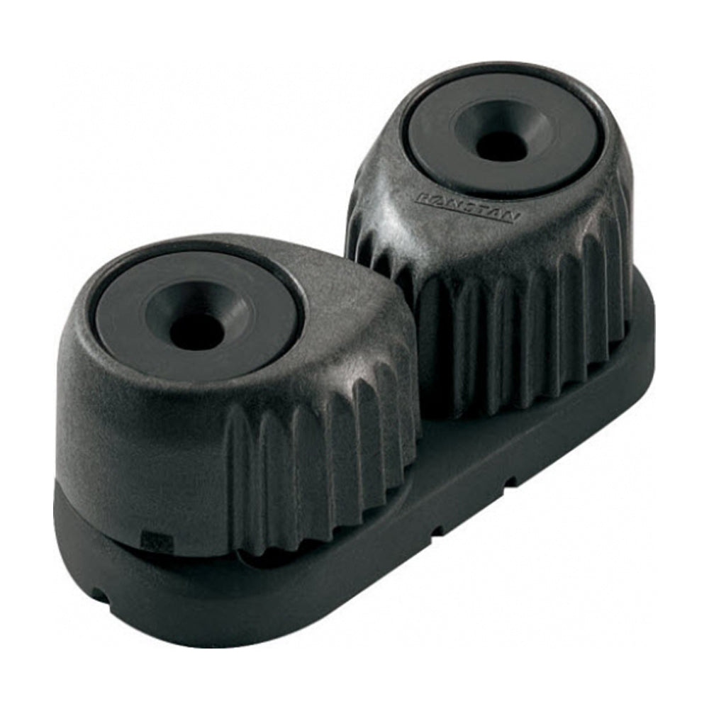 Ronstan CCleat Cam Cleat  Small  Black wBlack Base RF5400